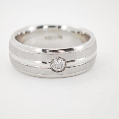 verigheta aur 14k cu diamant 0.2ct