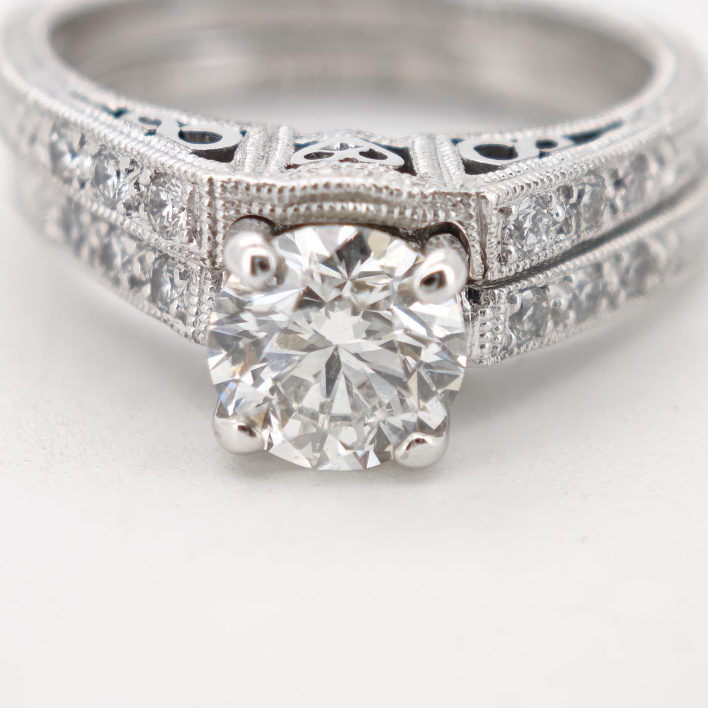 inel logodna 18k tacori 1.02ct