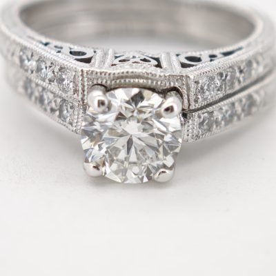 inel logodna 18k tacori 1.02ct