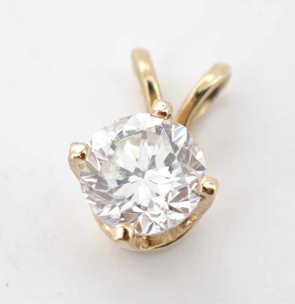 pandativ aur 14k cu diamant 0.63ct