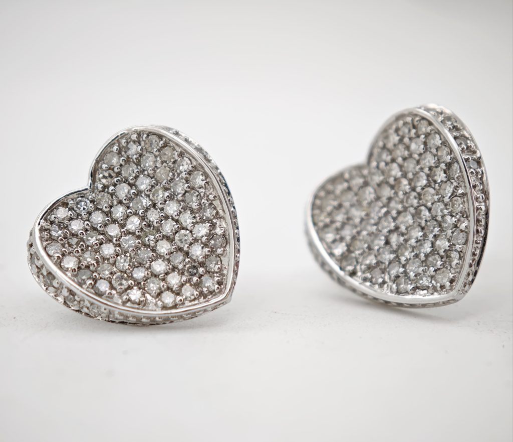 cercei aur 14k cu diamante 1.25ct effy