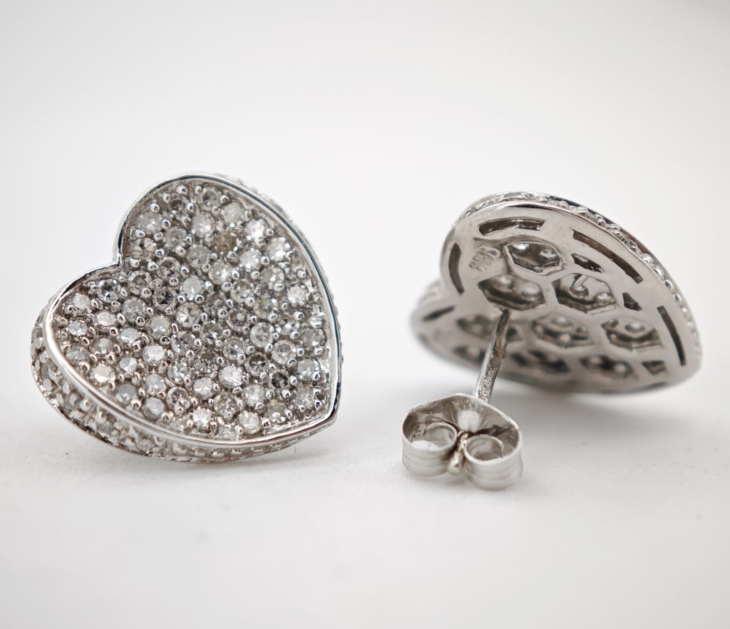 cercei aur 14k cu diamante 1.25ct effy