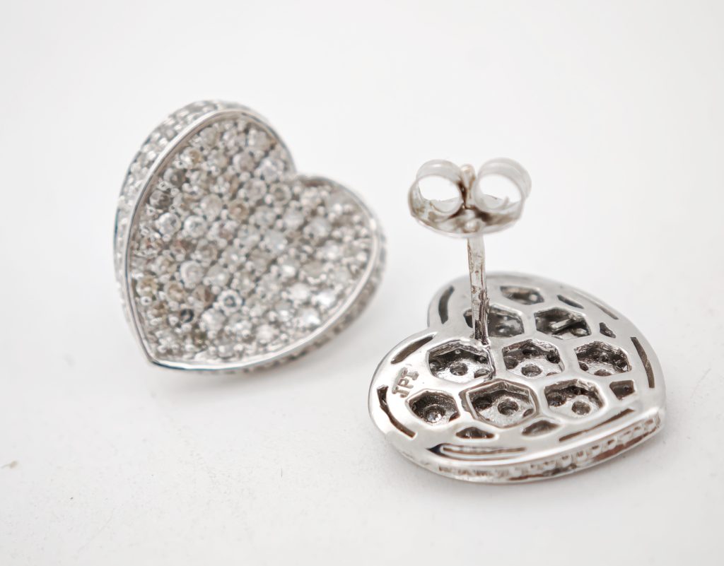 cercei aur 14k cu diamante 1.25ct effy