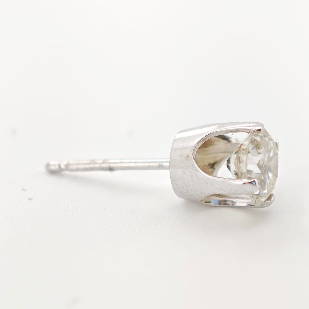 cercel aur 14k cu diamant 0.53ct