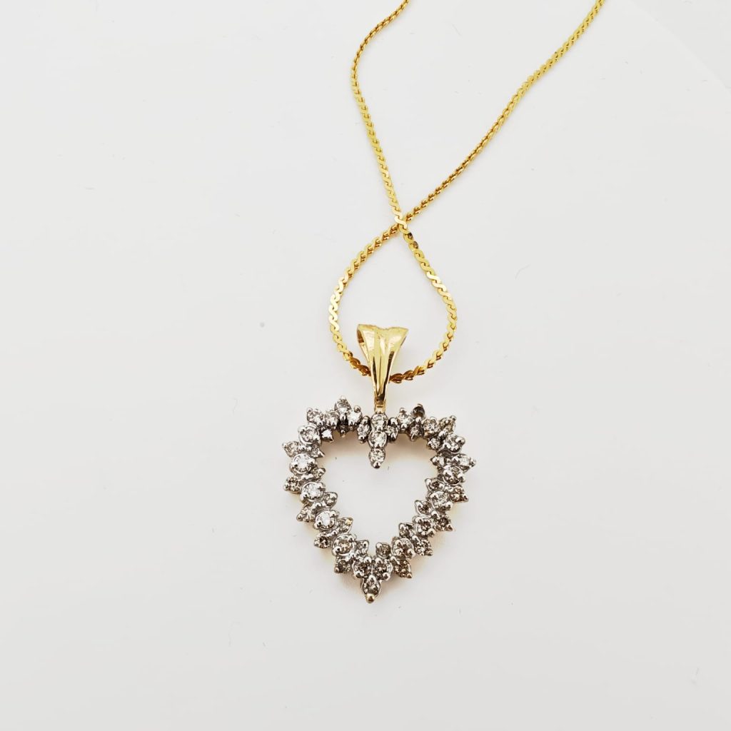 pandativ aur 21k cu diamante 1.00ct