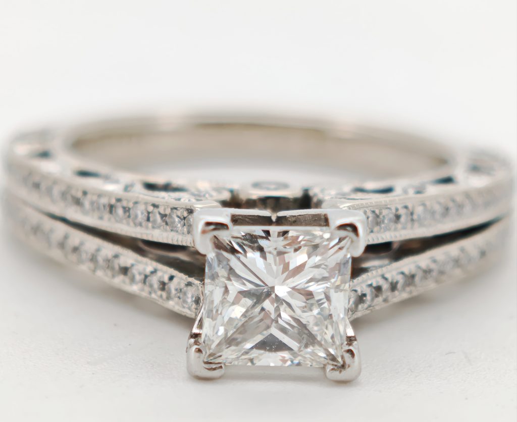 inel logodna aur 14k scott kay 1,51ct