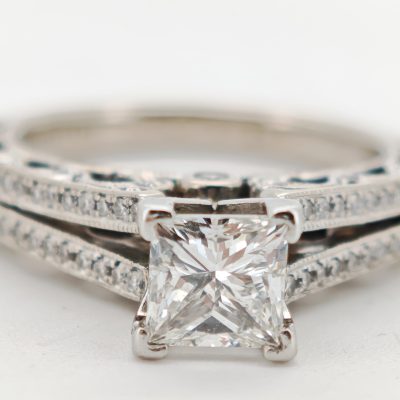 inel logodna aur 14k scott kay 1,51ct