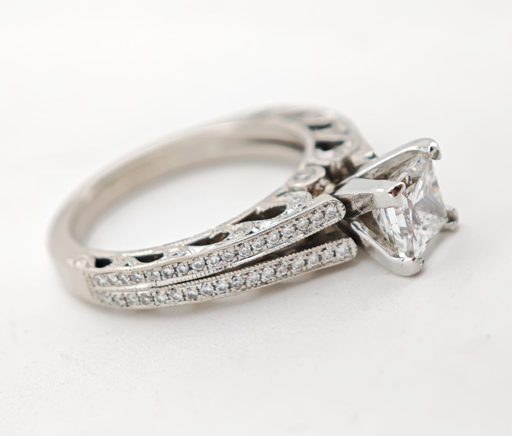 inel logodna aur 14k scott kay 1,51ct