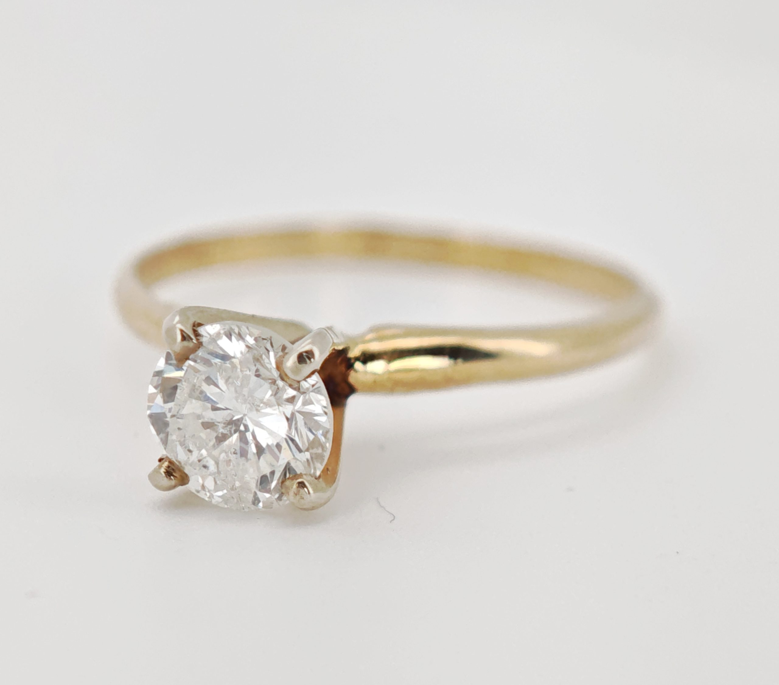 inel logodna aur 14k cu diamant 0.8ct inel logodna aur 14k cu diamant 0.8ct