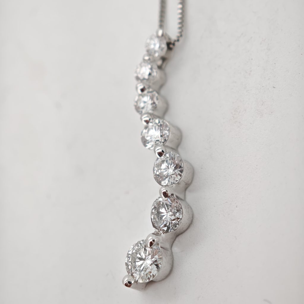colier 14k cu diamante jurney 1,5ct