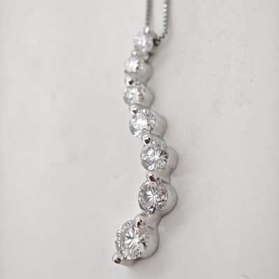 colier 14k cu diamante jurney 1,5ct