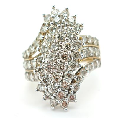 inel koctail cu diamante 3.00ct