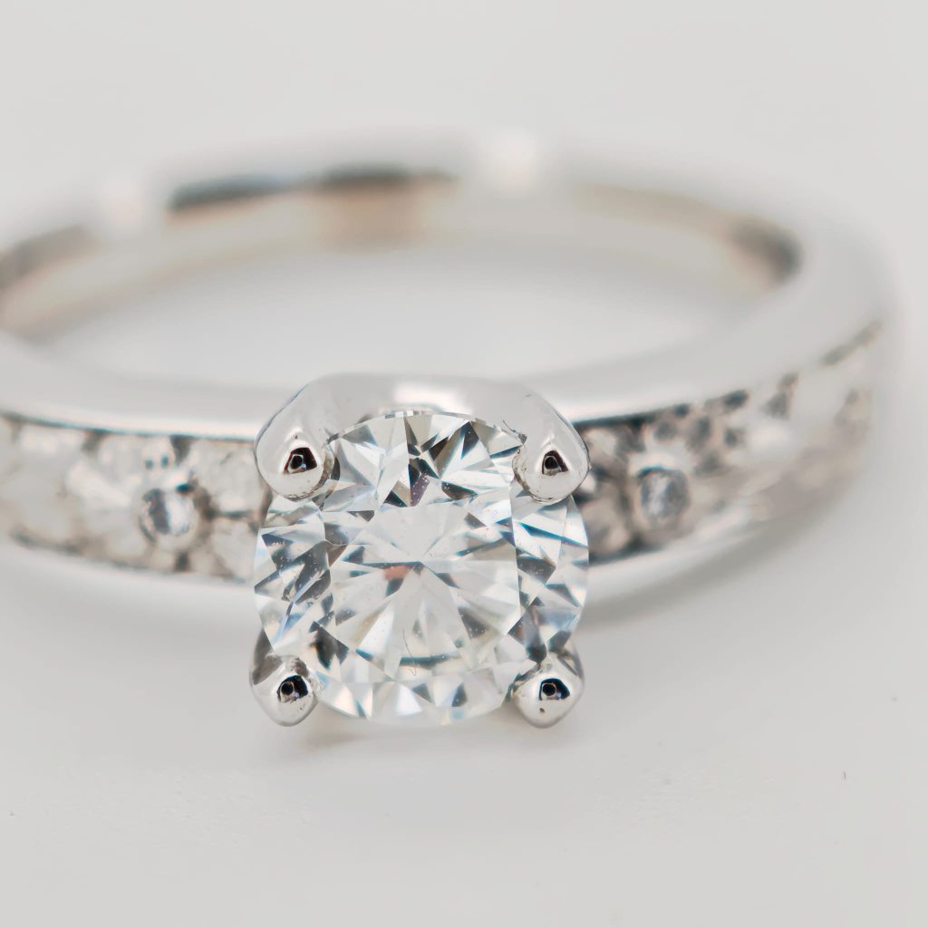 Inel Platina si Diamante 1.00ct inel platina si diamante 1.00ct