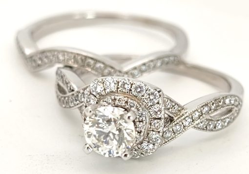 Inel 14k cu diamante Neil Lane 1,65ct - imagine 2