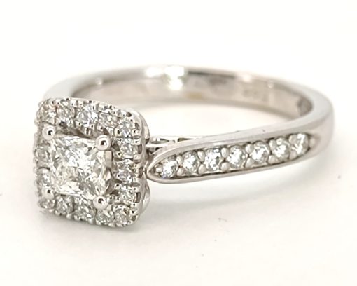 Inel 14K cu diamante LEO 0.79ct - imagine 2
