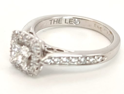 Inel 14K cu diamante LEO 0.79ct - imagine 4