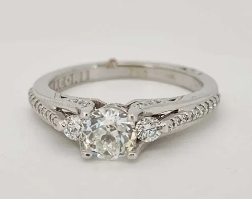 Inel 18k cu diamante Tacori 1.07ct