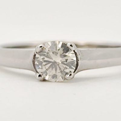 Inel 14k cu diamant natural 0.55ct