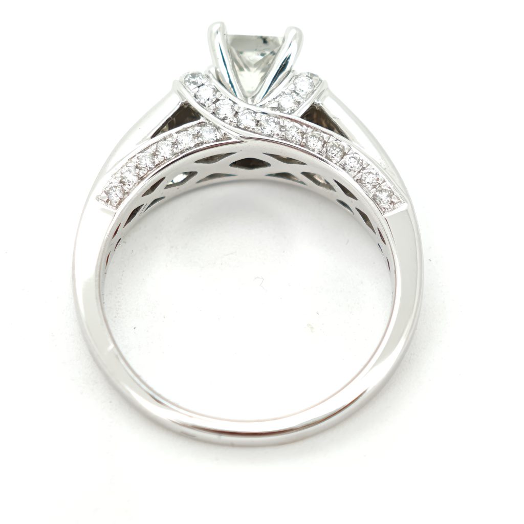 inel 14k cu diamante 1.47ct