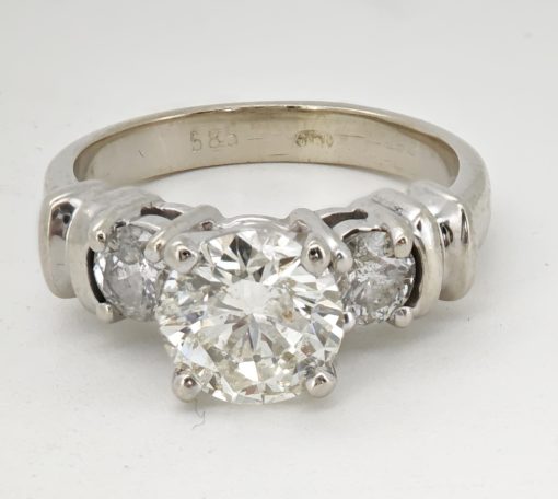 inel 14k cu diamante 1,54ct