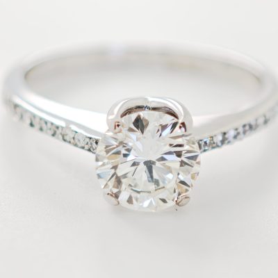 inel 14k cu diamante 1.15ct