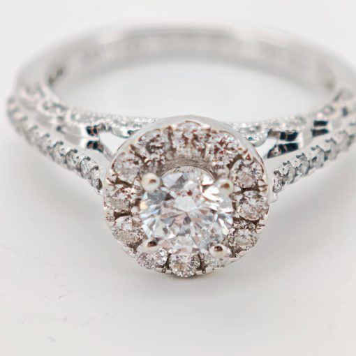 inel 14k cu diamante 1.0ct