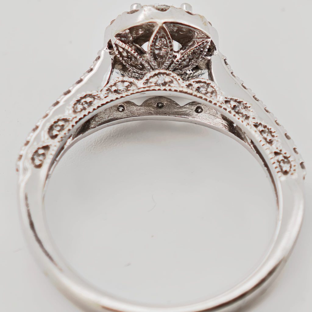 inel 14k cu diamante 1.0ct