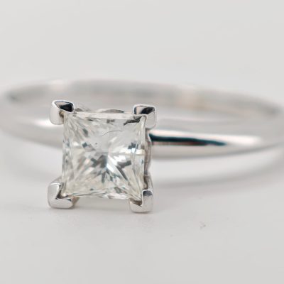 inel 14k cu diamant 0.56ct